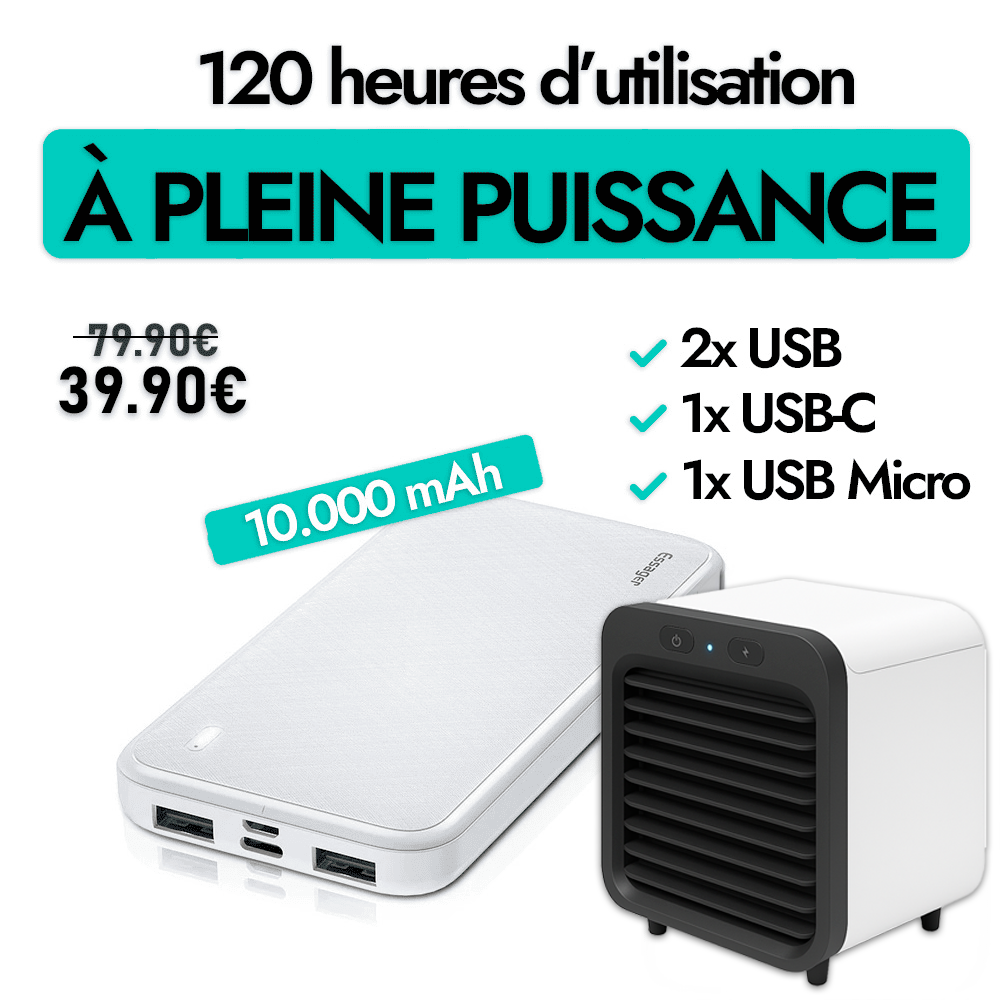 Batterie Externe 120h