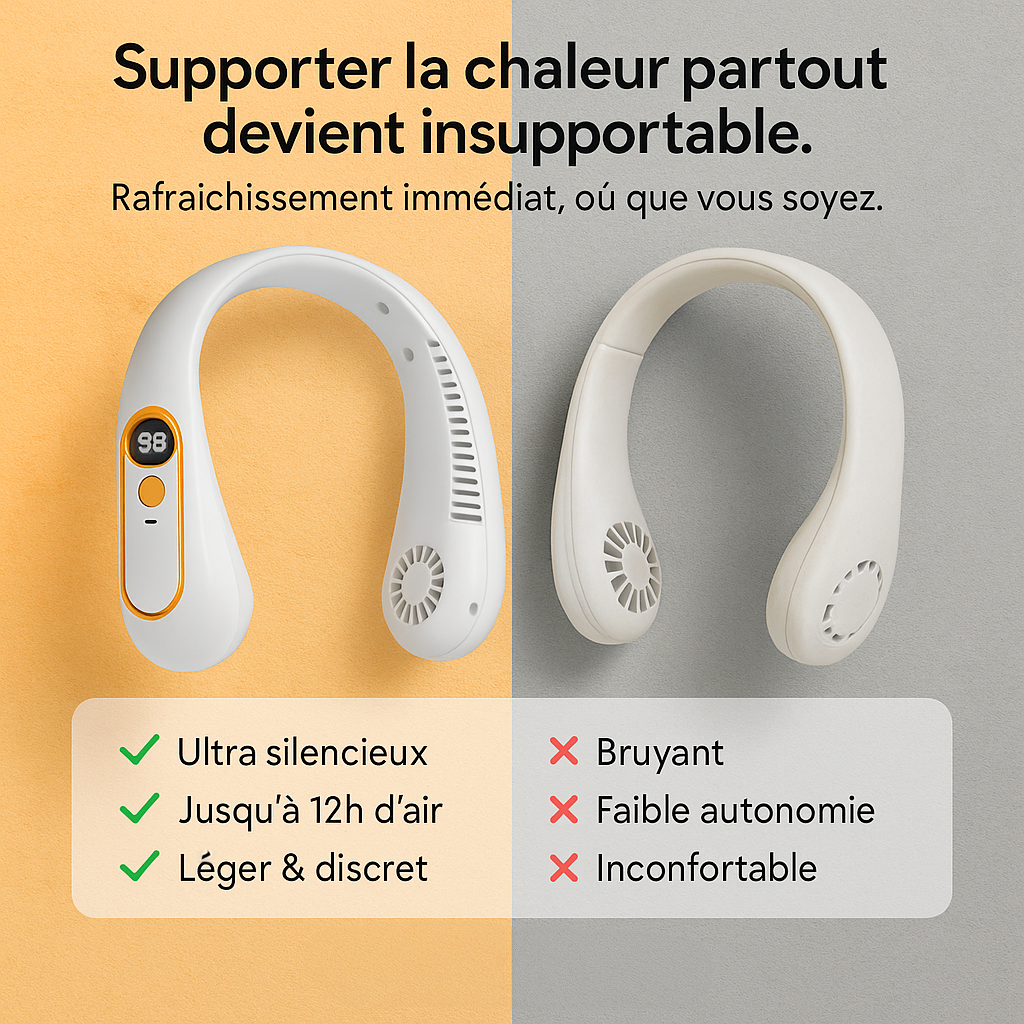 Ventilateur pour Cou LesInfilables™