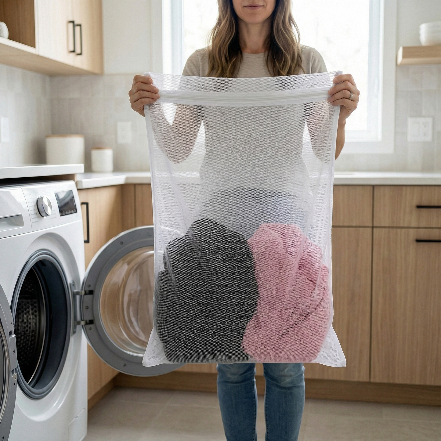 Tvättnät för Exfolierande Duschhandduk