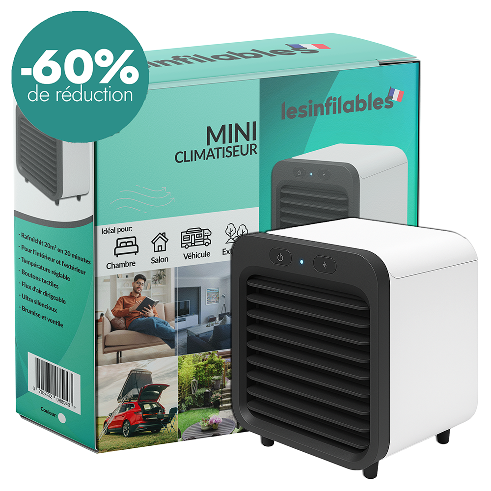 (-60%) MINI CLIMATISEUR LESINFILABLES™