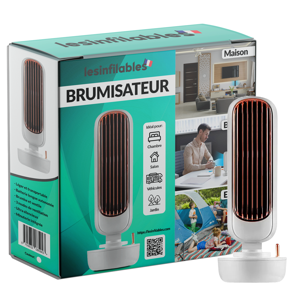 Pack Mini Climatiseur + Brumisateur (+ 1 CADEAU)