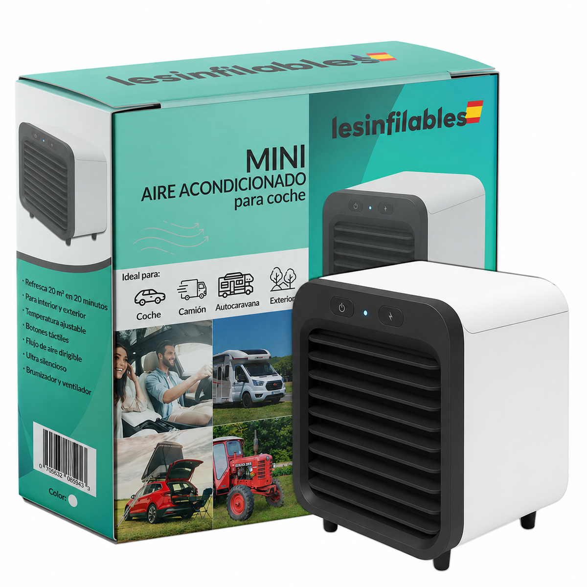 Mini Aire Acondicionado para Coche LesInfilables™