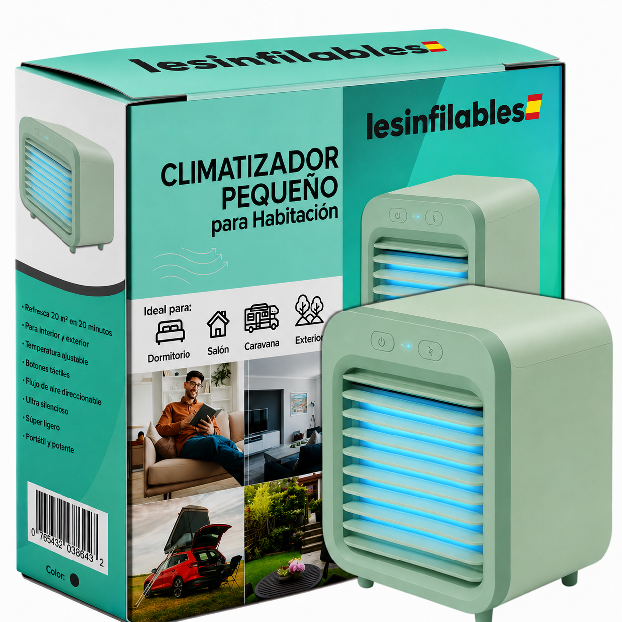 Climatizador Pequeño para Habitación LesInfilables™