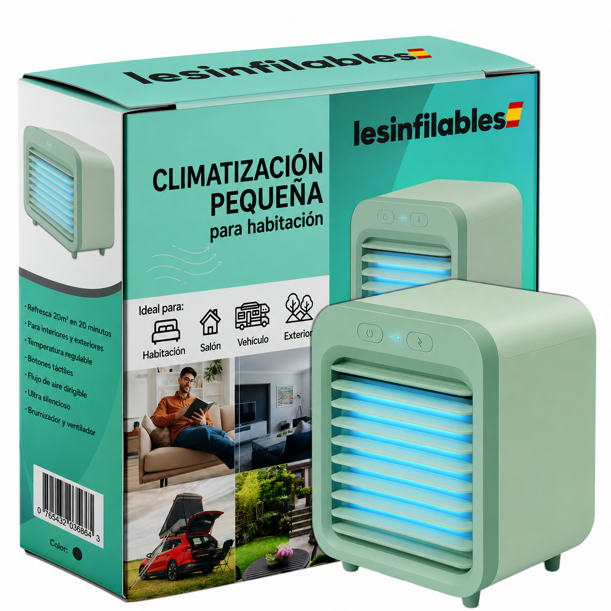 Climatización Pequeña para Habitación LesInfilables™