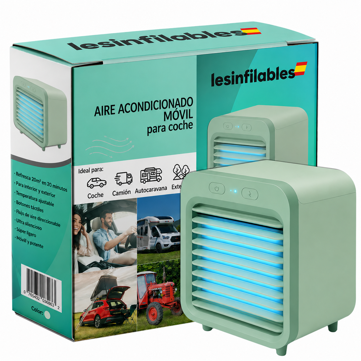 Aire Acondicionado Móvil para Coche LesInfilables™