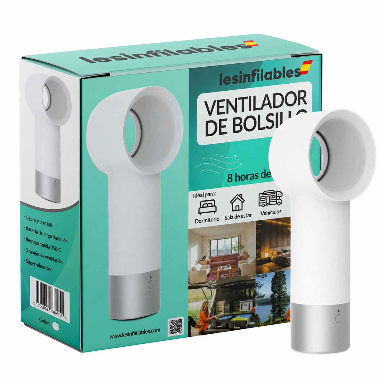 Ventilador de Bolsillo