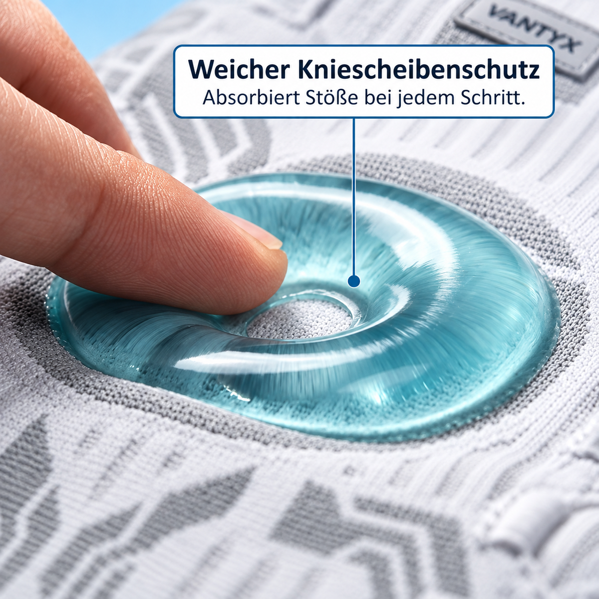 Verstellbare Kniebandage – Stabilität & Schmerzlinderung