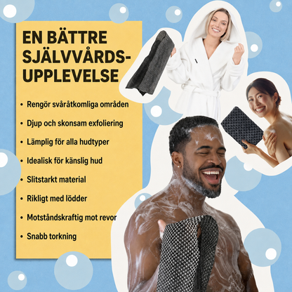 Exfolierande Duschhandduk Vantyx™
