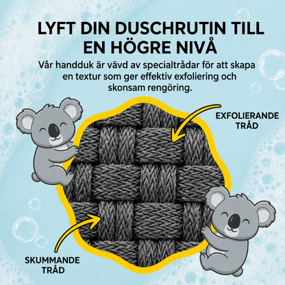 Exfolierande Duschhandduk Vantyx™