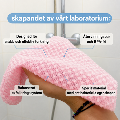 Exfolierande Duschhandduk Vantyx™