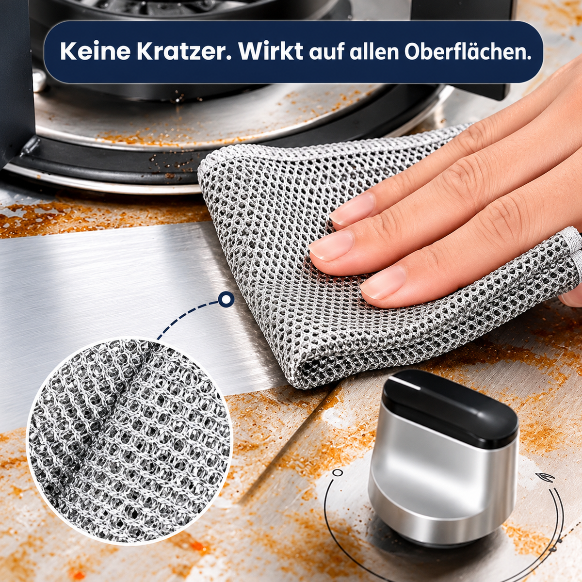 Reinigungsnetz | Stark & Kratzfrei bei jeder Reinigun