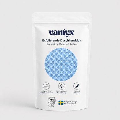 Exfolierande Duschhandduk Vantyx™