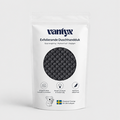 Exfolierande Duschhandduk Vantyx™