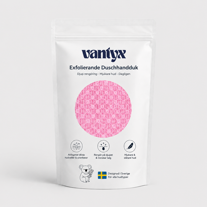 Exfolierande Duschhandduk Vantyx™
