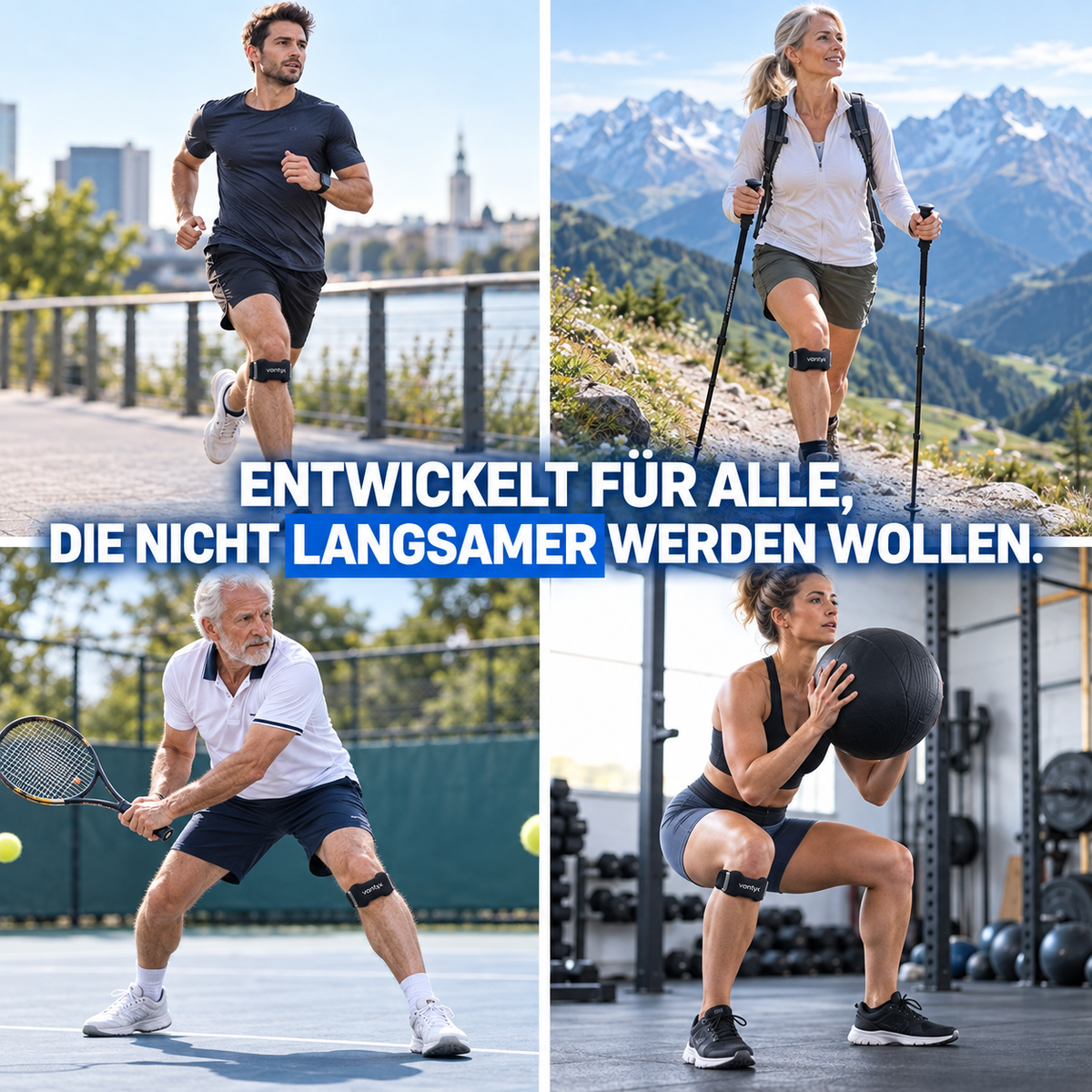 Patellaband – Gezielte Kniestütze