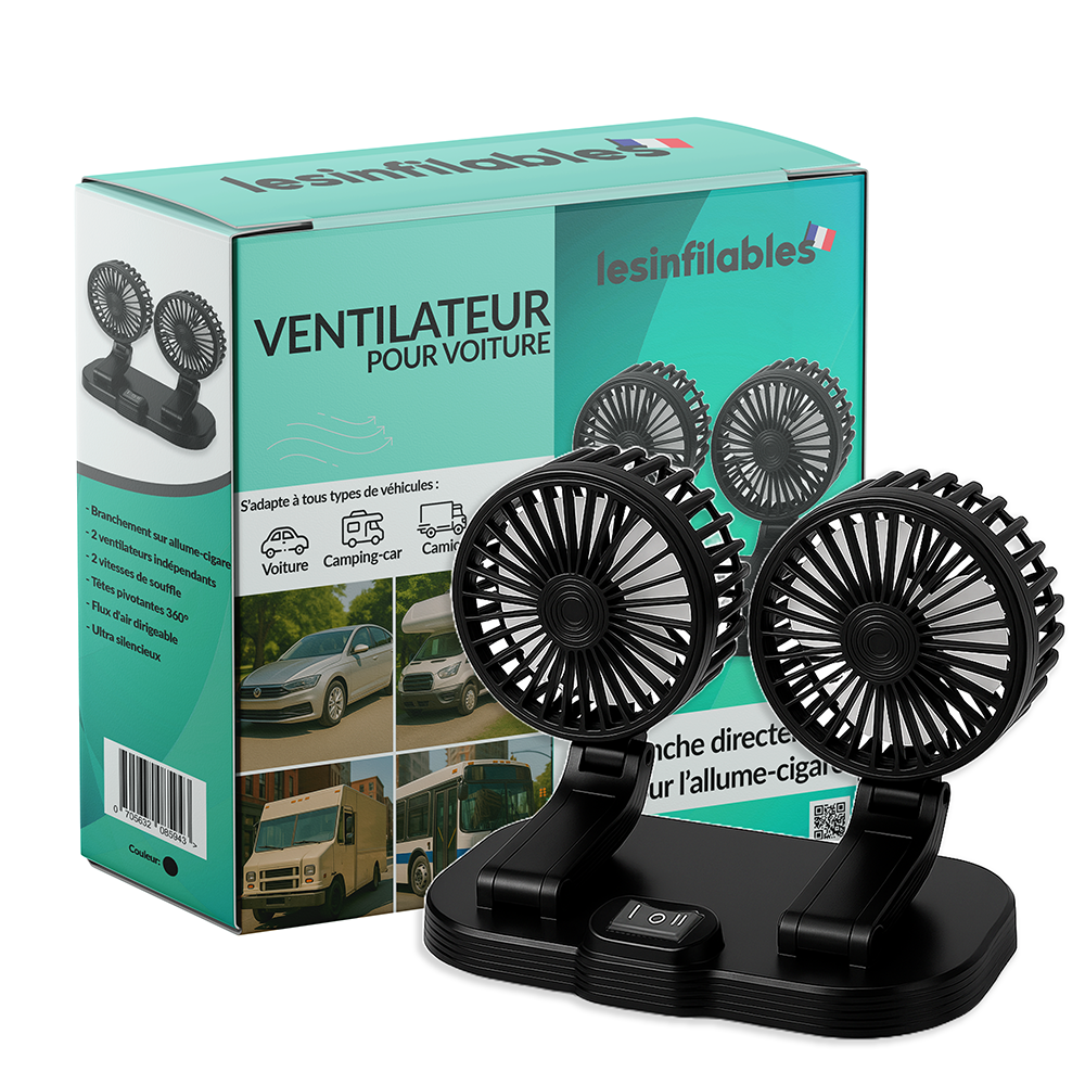 Ventilateur pour Voiture LesInfilables™