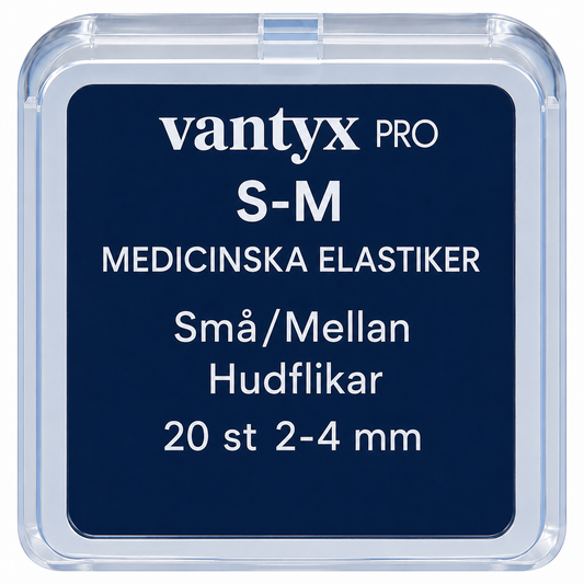 Medicinska elastiker för hudflikar ×20