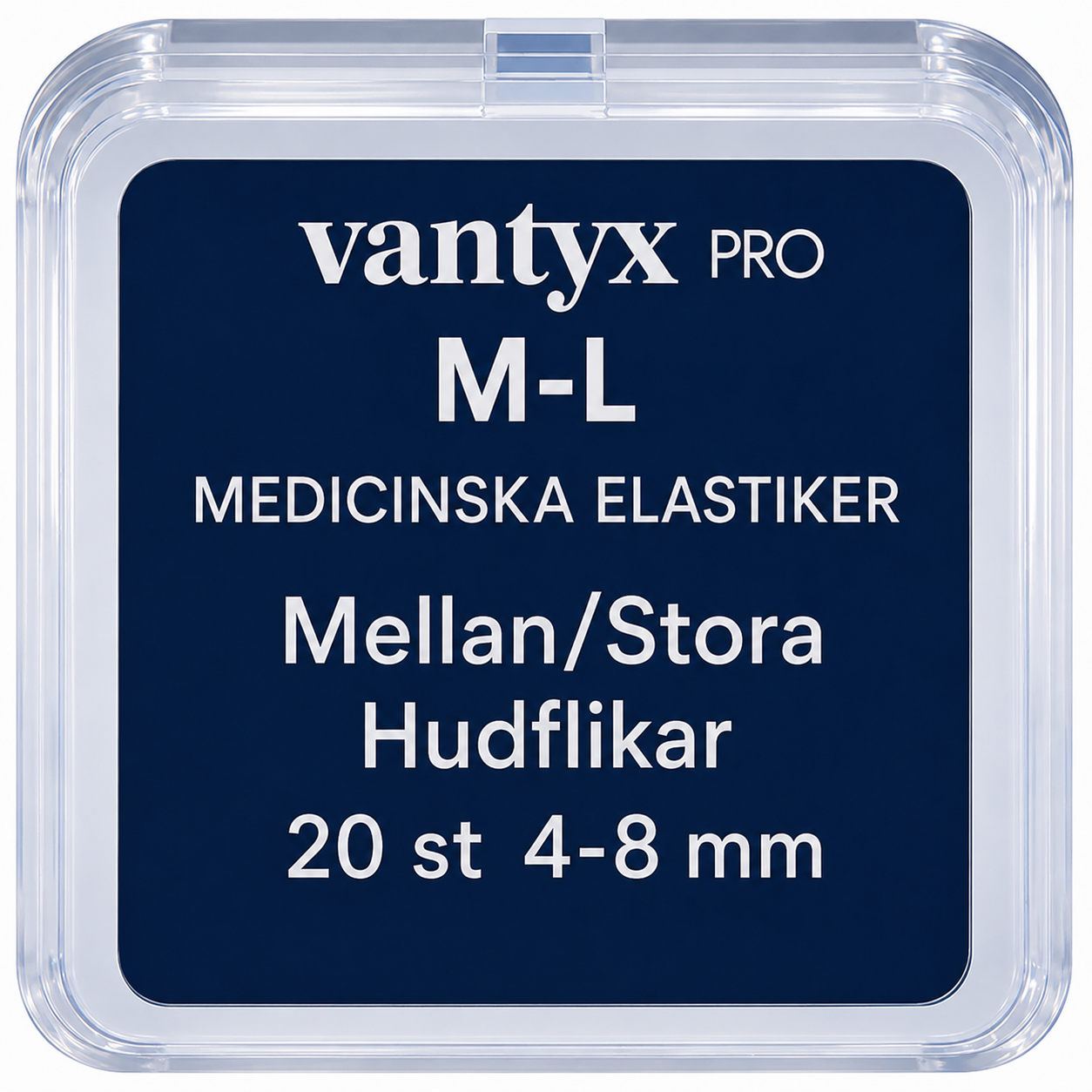 Medicinska elastiker för hudflikar ×20
